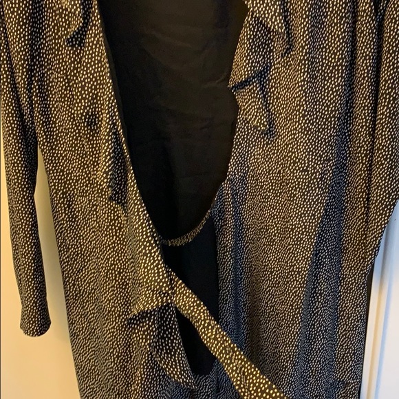 Club Monaco black Dot dress - Picture 6 of 8